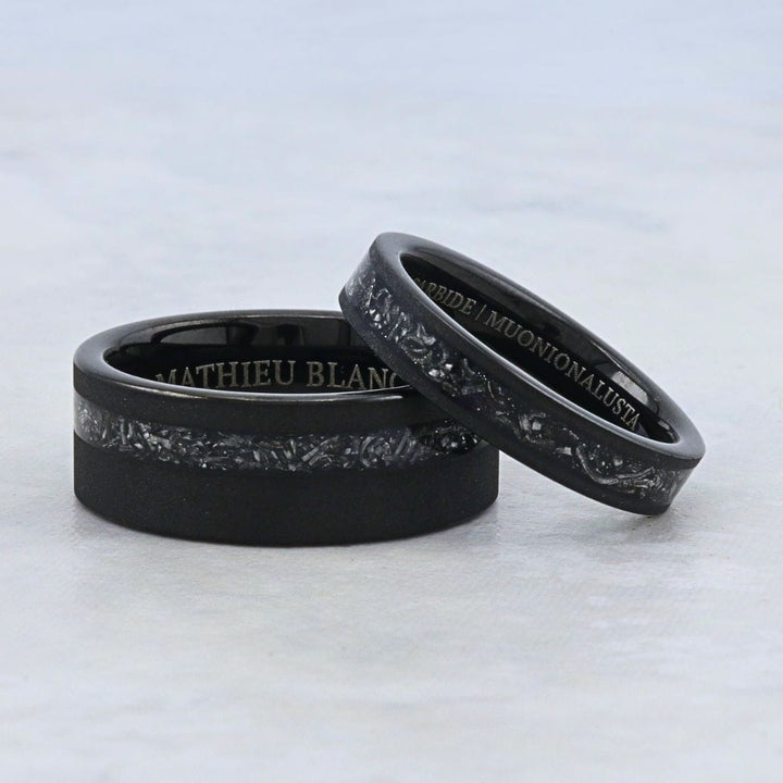 Mathieu Blanchard Jonc Météorite Muonionalusta — 4mm