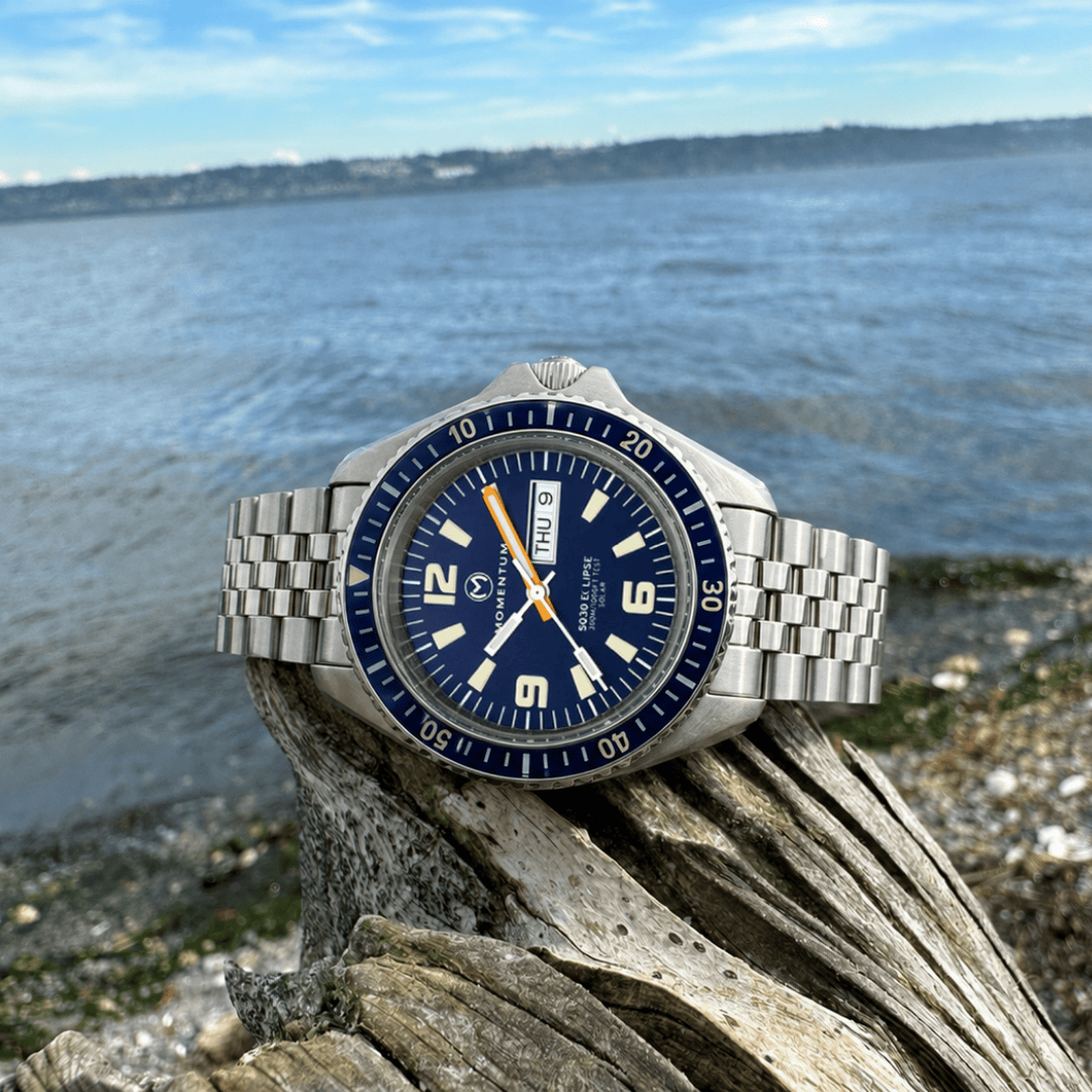 Momentum Montres Montre à énergie solaire 42mm SQ30