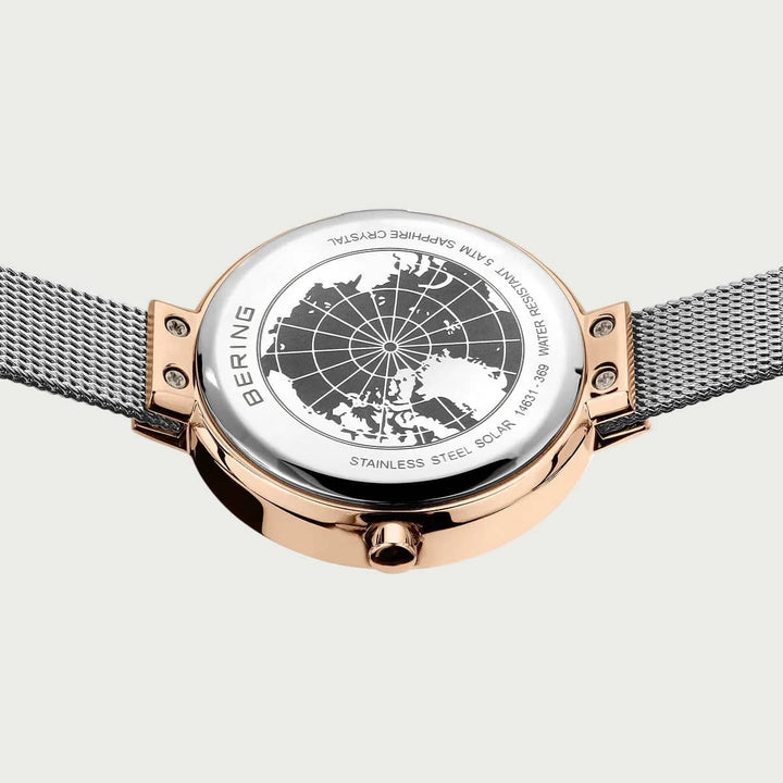 Bering Montre Montre à énergie solaire Bering Classic Bleu 31mm 14631-369
