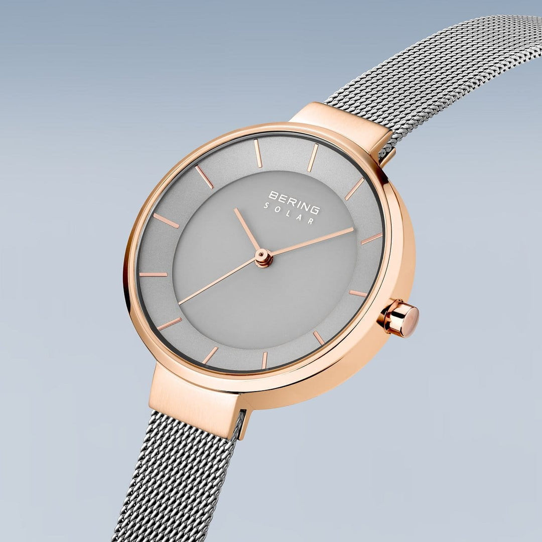 Bering Montre Montre à énergie solaire Bering Classic Bleu 31mm 14631-369