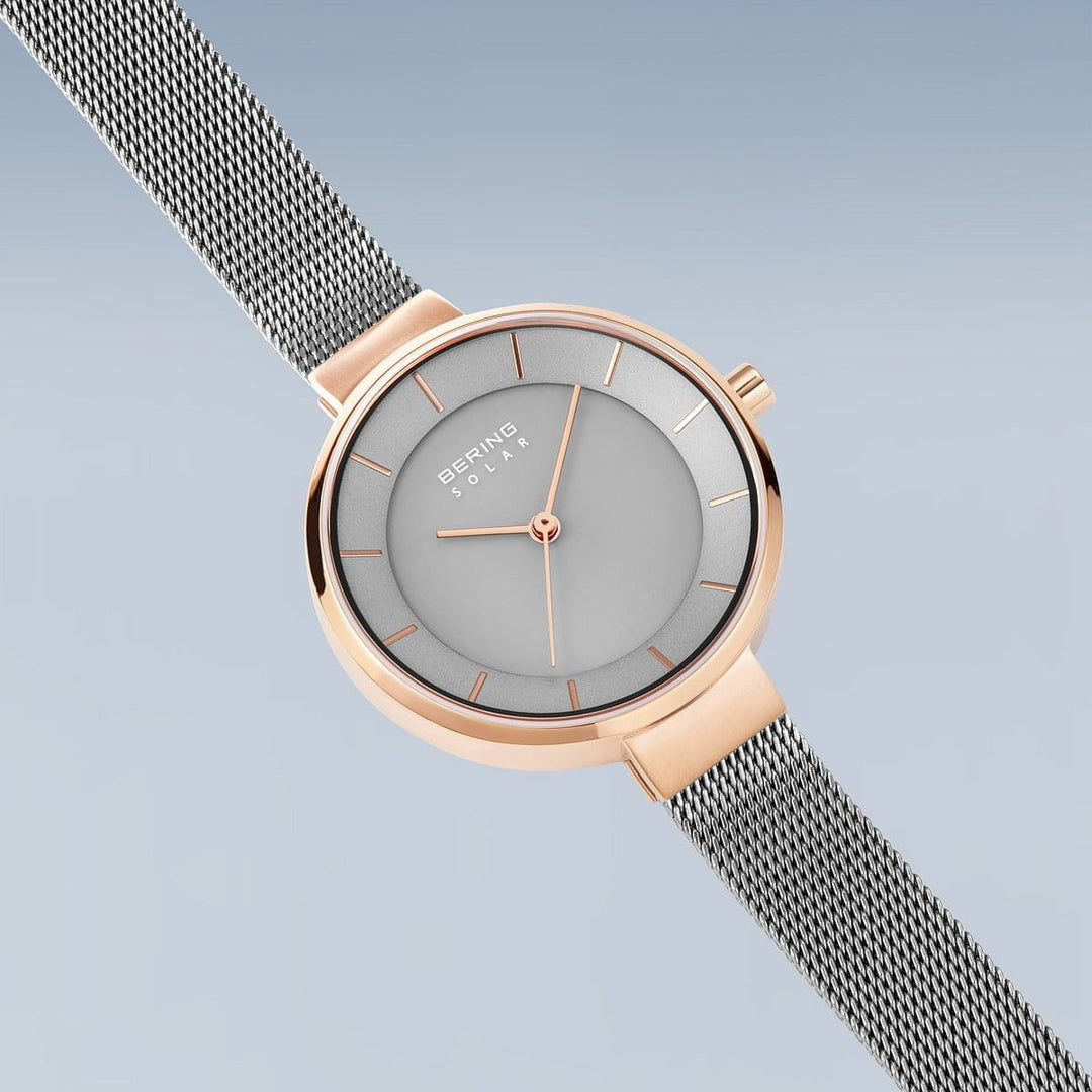 Bering Montre Montre à énergie solaire Bering Classic Bleu 31mm 14631-369