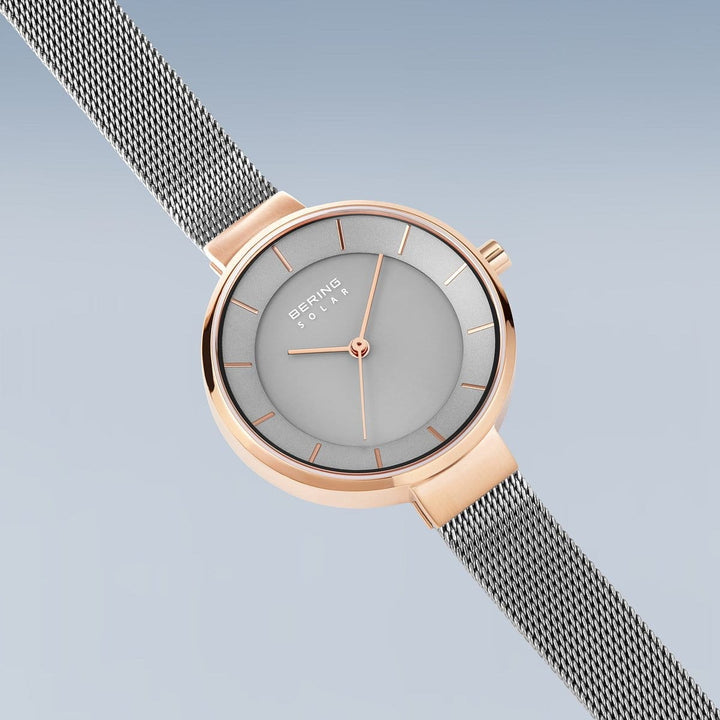 Bering Montre Montre à énergie solaire Bering Classic Bleu 31mm 14631-369