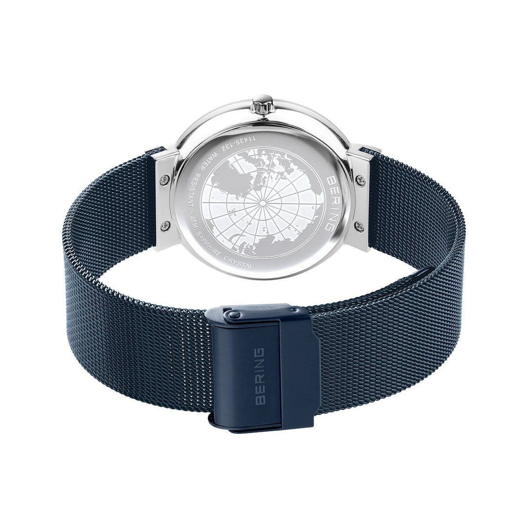 Montre Bering Ceramique 35mm 11435 307 Bering Montre Acier inoxydable plaqué bleu 11435-307 Montre Bering Ceramique Noire 35mm 11435-132 | Mathieu Blanchard Mathieu Blanchard Joaillerie