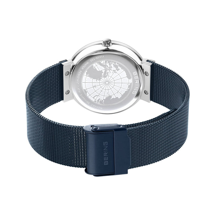 Montre Bering Ceramique 35mm 11435 307 Bering Montre Acier inoxydable plaqué bleu 11435-307 Montre Bering Ceramique Noire 35mm 11435-132 | Mathieu Blanchard Mathieu Blanchard Joaillerie