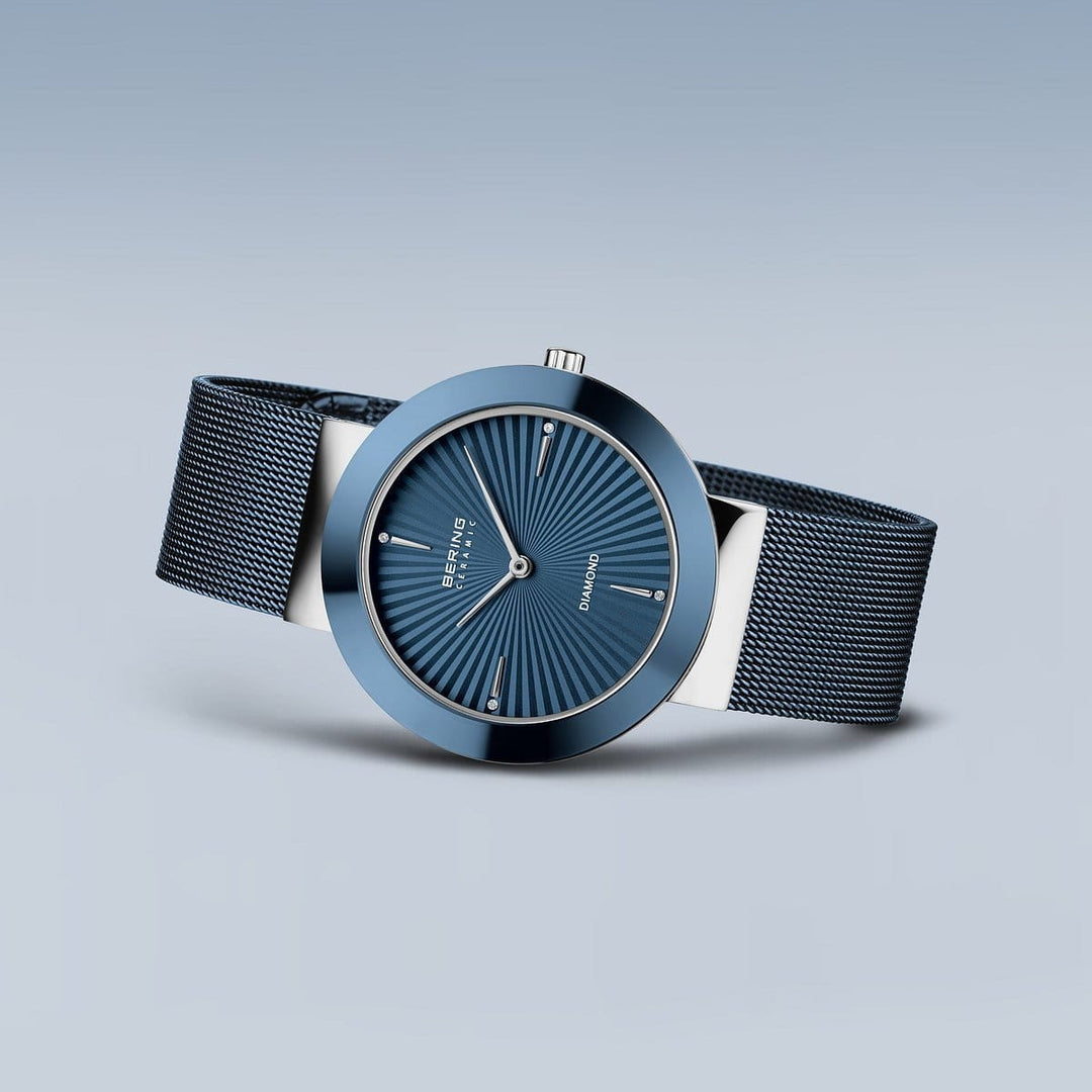 Montre Bering Ceramique 35mm 11435 307 Bering Montre Acier inoxydable plaqué bleu 11435-307 Montre Bering Ceramique Noire 35mm 11435-132 | Mathieu Blanchard Mathieu Blanchard Joaillerie