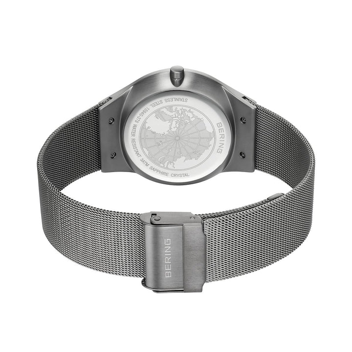 Montre Bering Classic Gris 40mm 15940 378 Bering Montre Acier inoxydable 15940-378 Montre Bering Classic Gris 40mm 15940-378 | Mathieu Blanchard Mathieu Blanchard Joaillerie