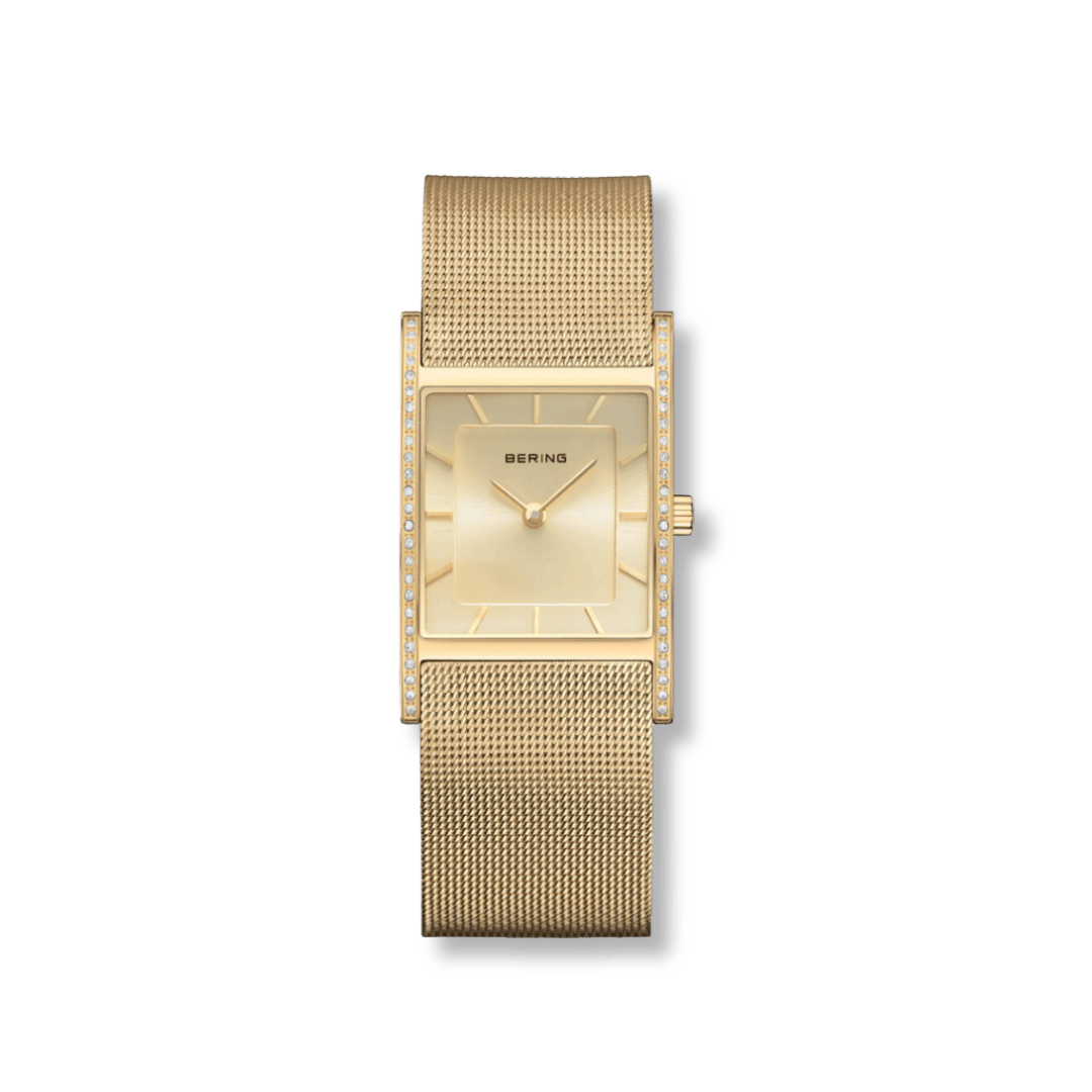 Bering Montre Montre Bering Classic Rectangulaire Or 26mm 10426-333-S