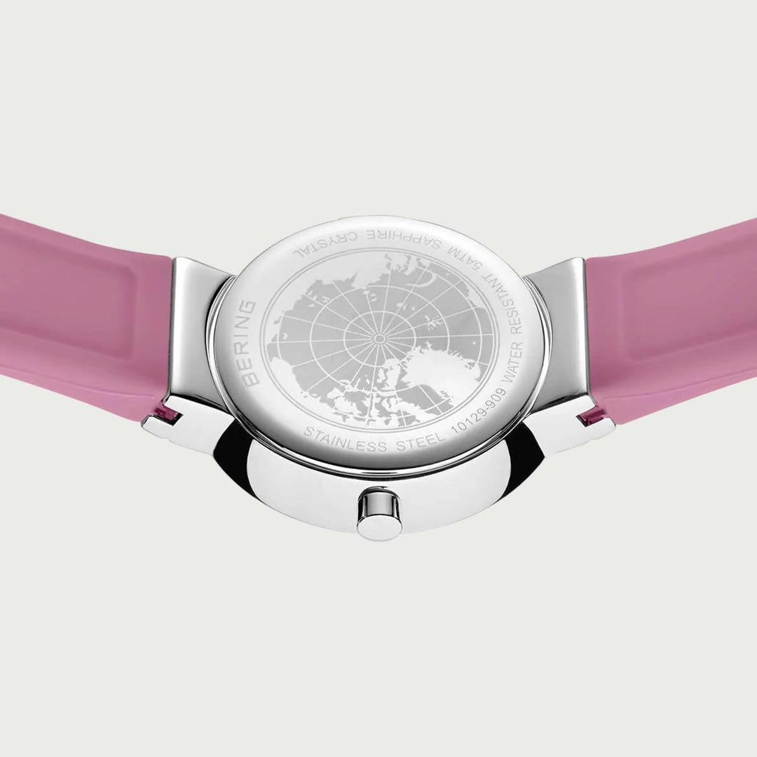 Montre Bering Classic Rose 29mm 10129 909 Bering Montre Acier inoxydable 10129-909 Montre Bering Classic Rose 29mm 10129-909 | Dépositaire officiel Bering Canada Mathieu Blanchard Joaillerie