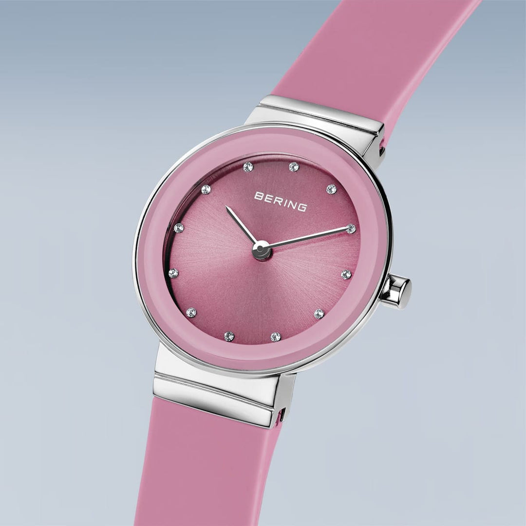 Montre Bering Classic Rose 29mm 10129 909 Bering Montre Acier inoxydable 10129-909 Montre Bering Classic Rose 29mm 10129-909 | Dépositaire officiel Bering Canada Mathieu Blanchard Joaillerie