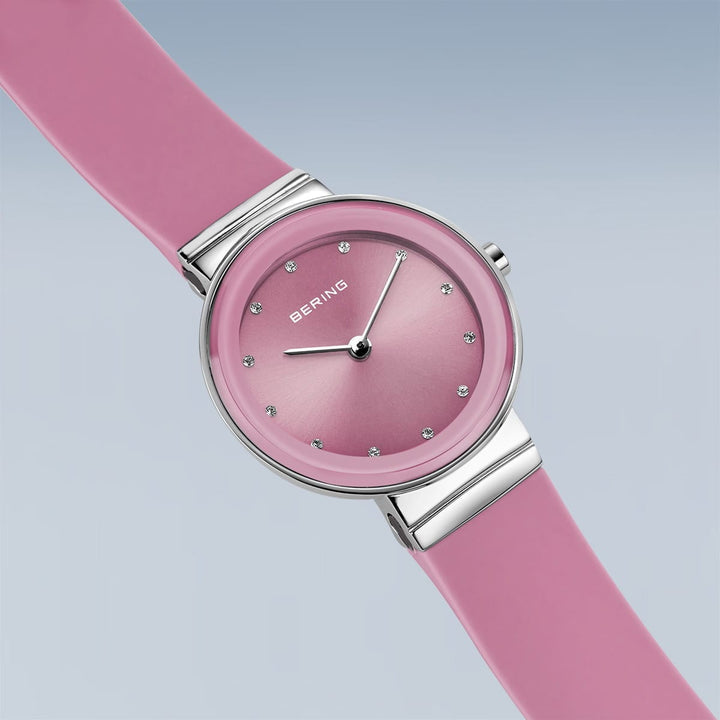 Montre Bering Classic Rose 29mm 10129 909 Bering Montre Acier inoxydable 10129-909 Montre Bering Classic Rose 29mm 10129-909 | Dépositaire officiel Bering Canada Mathieu Blanchard Joaillerie