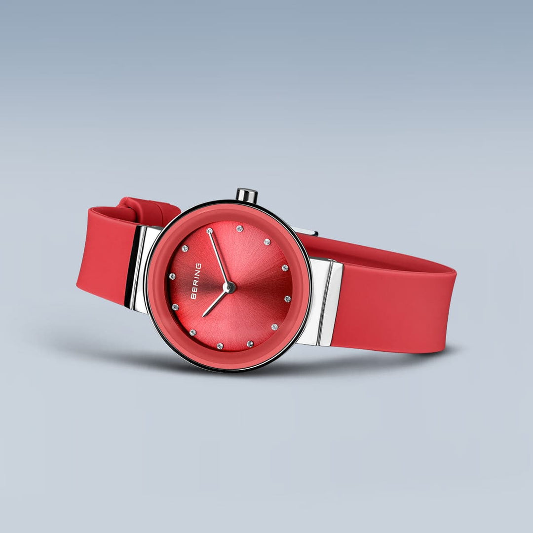 Montre Bering Classic Rouge 29mm 10129 503 Bering Montre Acier inoxydable 10129-503 Montre Bering Classic Rouge 29mm 10129-503 | Mathieu Blanchard Mathieu Blanchard Joaillerie