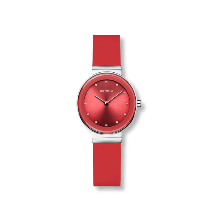 Montre Bering Classic Rouge 29mm 10129 503 Bering Montre Acier inoxydable 10129-503 Montre Bering Classic Rouge 29mm 10129-503 | Mathieu Blanchard Mathieu Blanchard Joaillerie