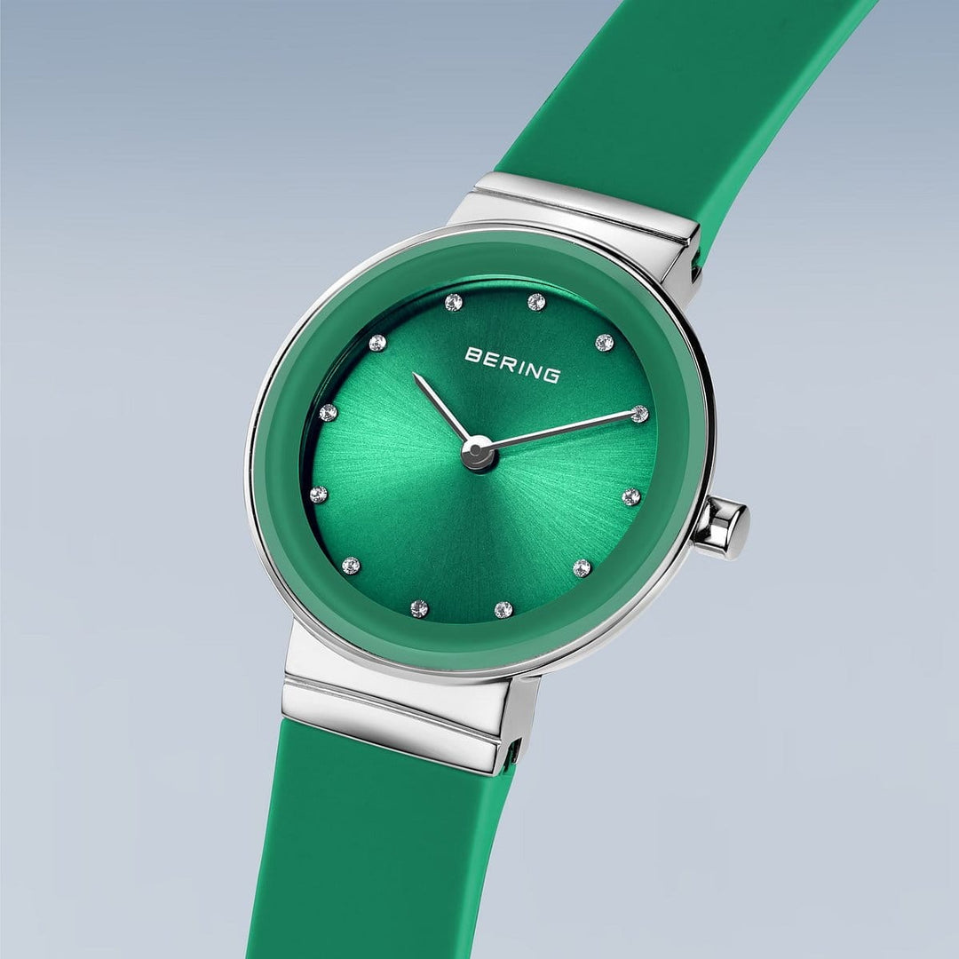 Montre Bering Classic Vert 29mm 10129 808 Bering Montre Acier inoxydable 10129-808 Montre Bering Classic Vert 29mm 10129-808 | Mathieu Blanchard Mathieu Blanchard Joaillerie