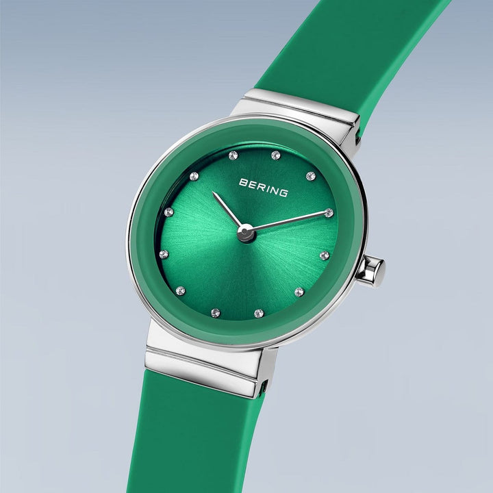 Montre Bering Classic Vert 29mm 10129 808 Bering Montre Acier inoxydable 10129-808 Montre Bering Classic Vert 29mm 10129-808 | Mathieu Blanchard Mathieu Blanchard Joaillerie