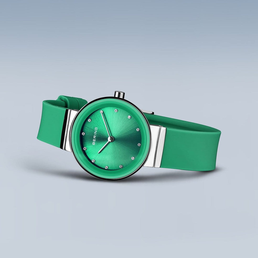 Montre Bering Classic Vert 29mm 10129 808 Bering Montre Acier inoxydable 10129-808 Montre Bering Classic Vert 29mm 10129-808 | Mathieu Blanchard Mathieu Blanchard Joaillerie
