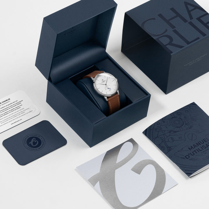 Montre Charlie Paris HORIZON Vert 39 mm en acier inoxydable Charlie Paris Montre Montre Charlie Paris HORIZON Vert 39 mm | Dépositaire Officiel Canada | Mathieu Blanchard Joaillerie Mathieu Blanchard Joaillerie