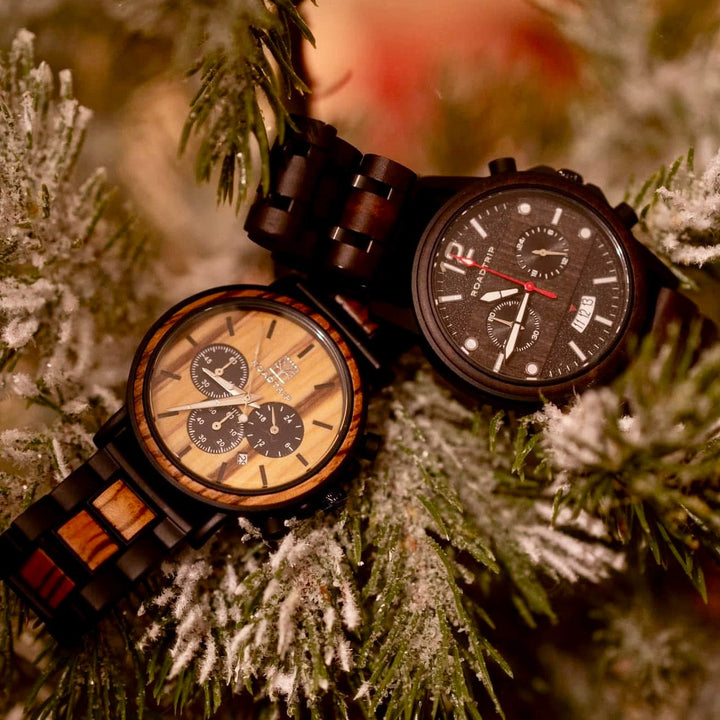 Roadtripmadewood Montres Montre en bois Forest