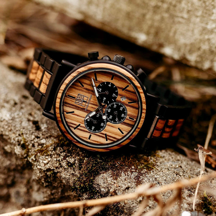 Roadtripmadewood Montres Montre en bois Forest