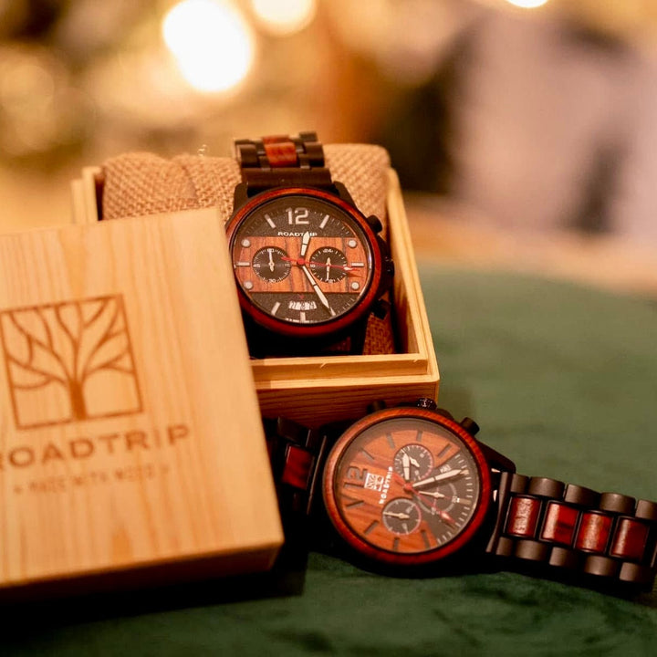 Roadtripmadewood Montres Montre en bois Roadtrip