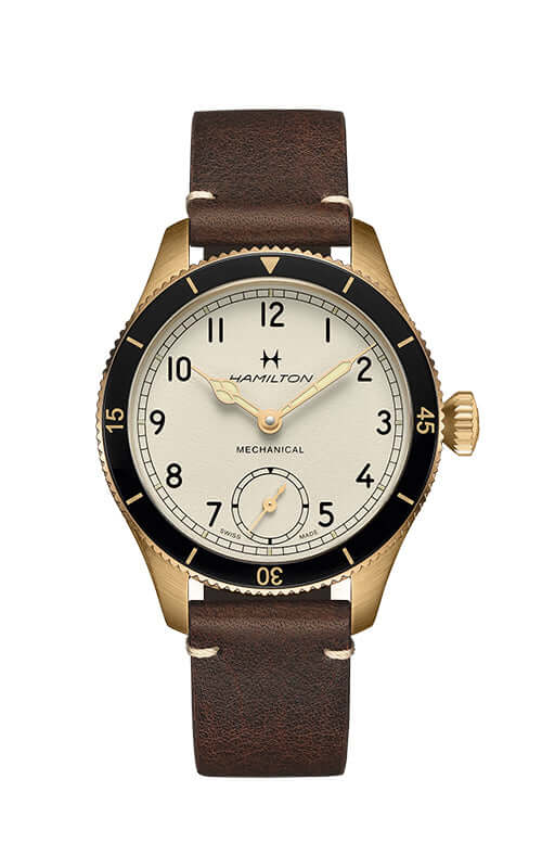 Hamilton Watches Montre Hamilton Khaki Aviation Pilot Pioneer Mechanical Bronze 43mm  H76709510