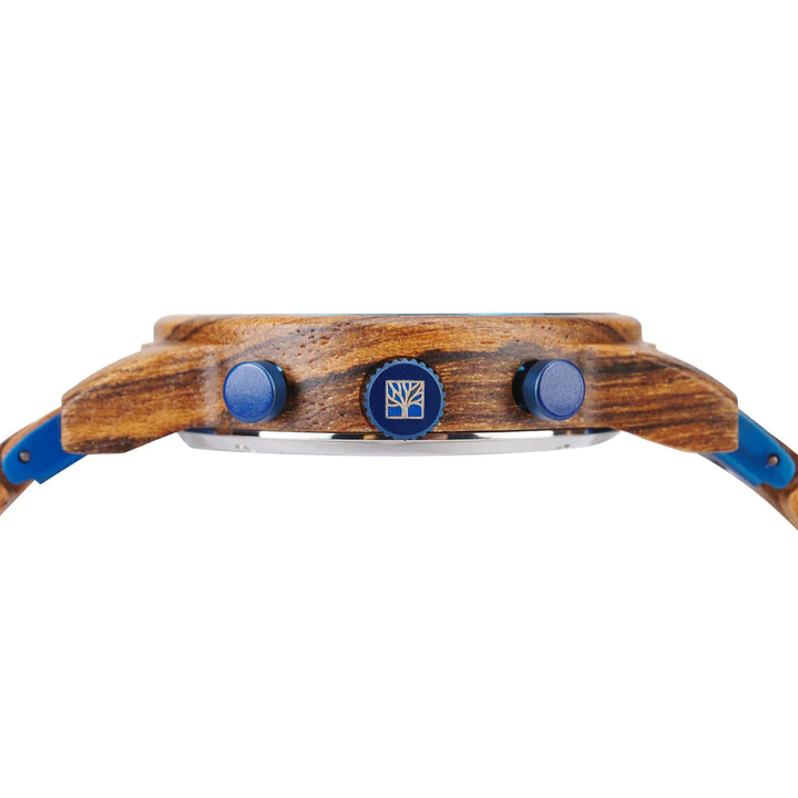 Roadtripmadewood Montre en bois Montre Odyssée - Savana en bois