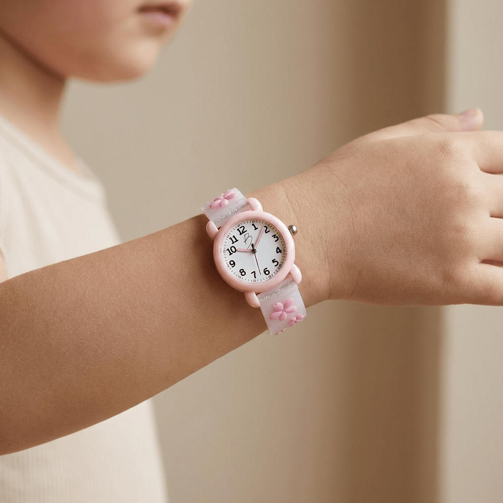 Mathieu Blanchard Montre pour enfant Fleurs