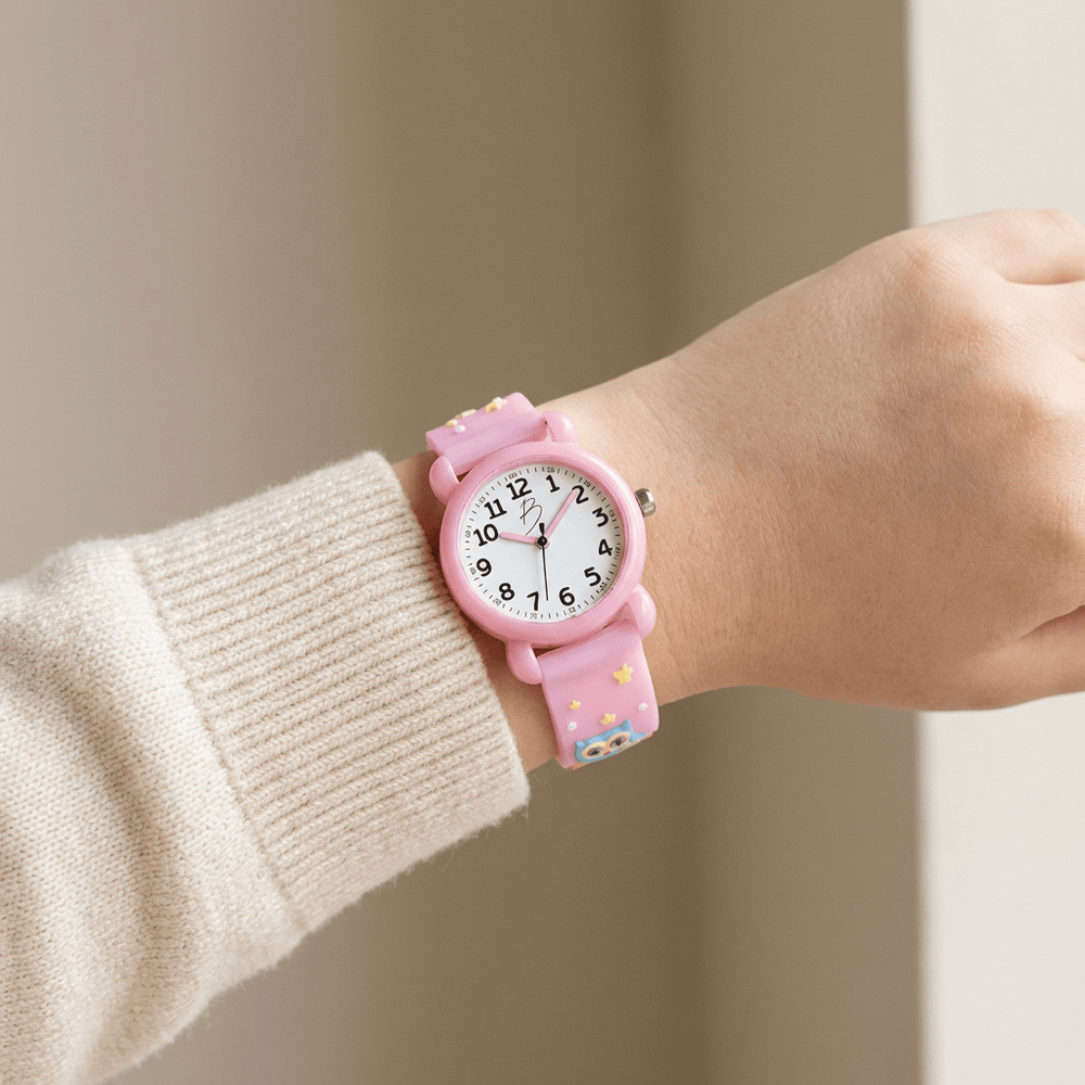 Mathieu Blanchard Montre pour enfant Hiboux