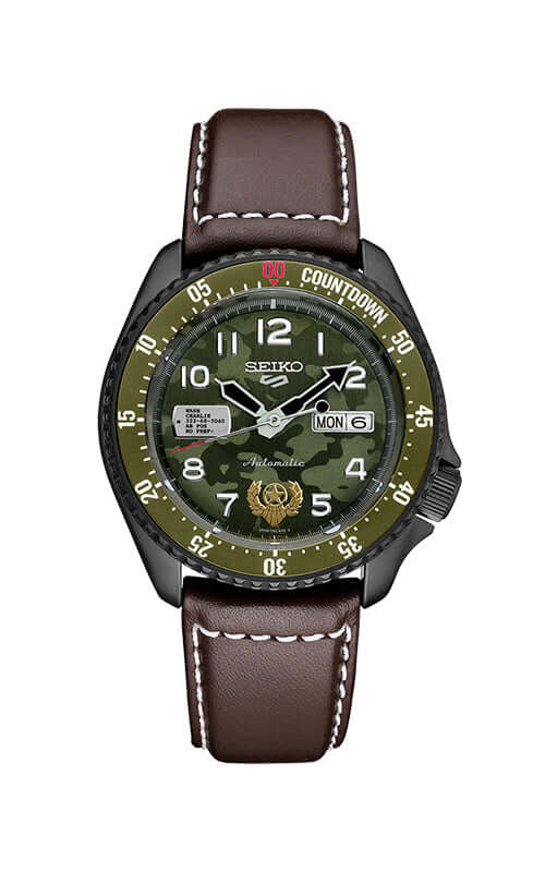 Seiko Day-Date Montre Seiko Day Date Montre Seiko 5 Street Fighter LTD (SRPF21K1F/SBSA081J)