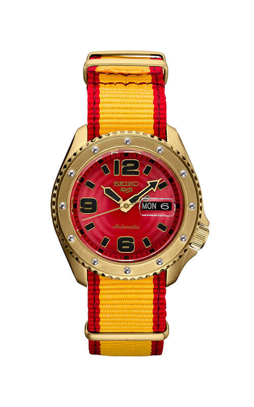 Seiko Day-Date Montre Seiko Day Date Montre Seiko 5 Street Fighter LTD (SRPF24K1F/SBSA084J)