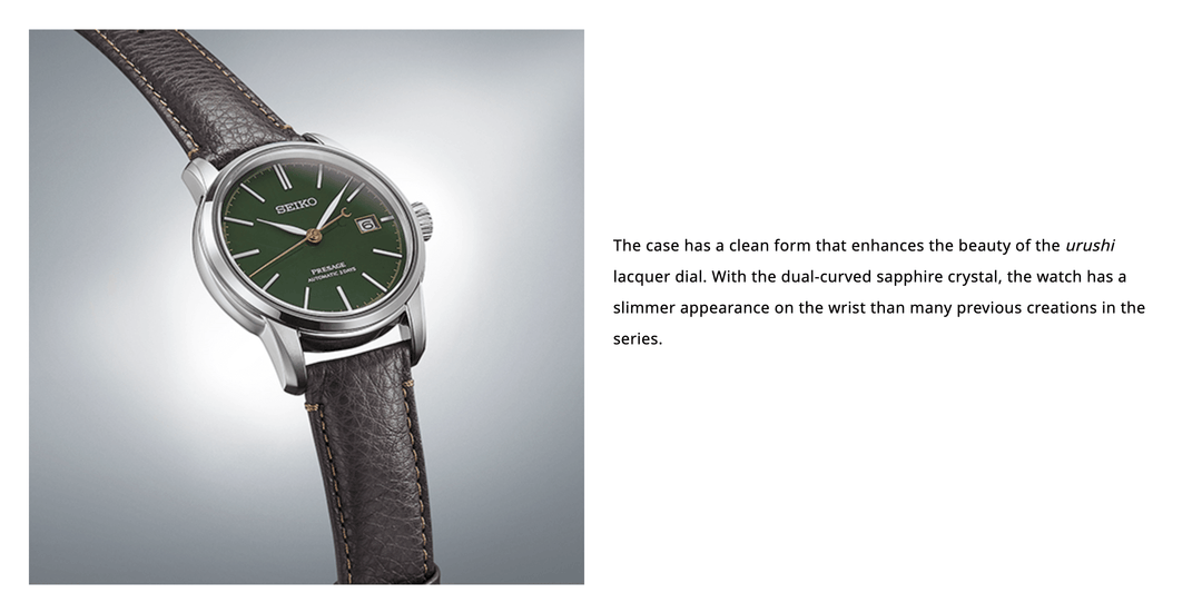 Seiko TIME ONLY Montre Seiko Presage Craftsmanship Series SPB407J1