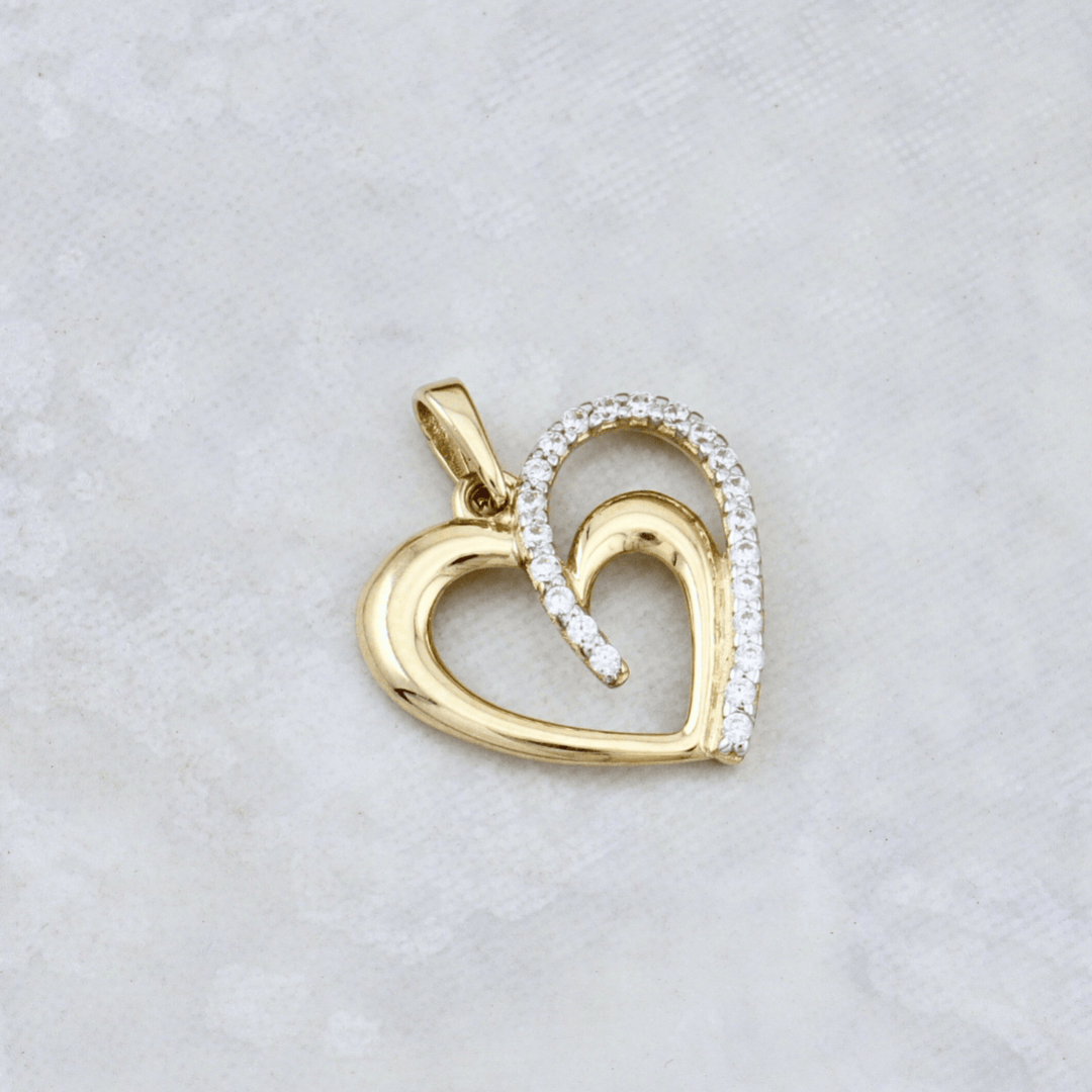 Pendentif Cœur en or 10K - Colliers Pendentif Coeur en or solide 10K | Bijouterie Mathieu Blanchard Mathieu Blanchard Joaillerie