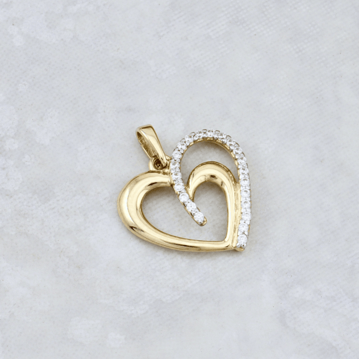 Pendentif Cœur en or 10K - Colliers Pendentif Coeur en or solide 10K | Bijouterie Mathieu Blanchard Mathieu Blanchard Joaillerie
