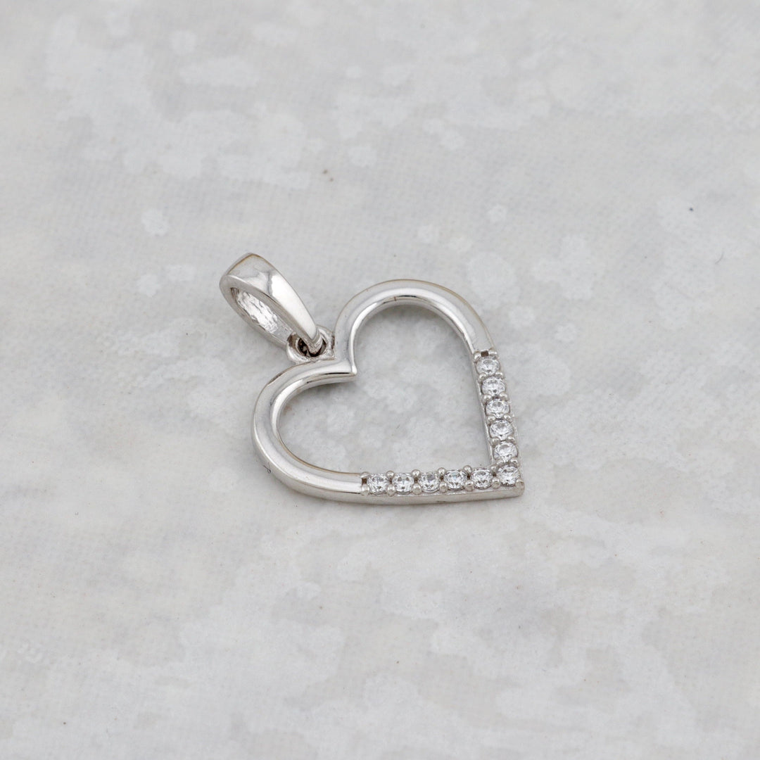 - Breloques et pendentifs Argent / Or 10K Pendentif Coeur en or 10K