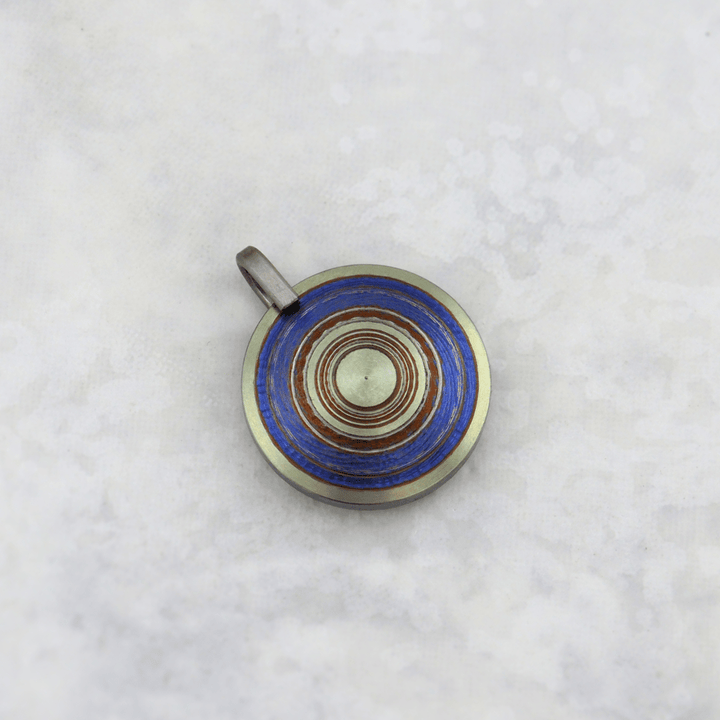 Pendentif en titane 19mm Christine Dwane Titane PPEC14277S-19 Pendentif en argent et titane | Christine Dwane x Mathieu Blanchard Mathieu Blanchard Joaillerie