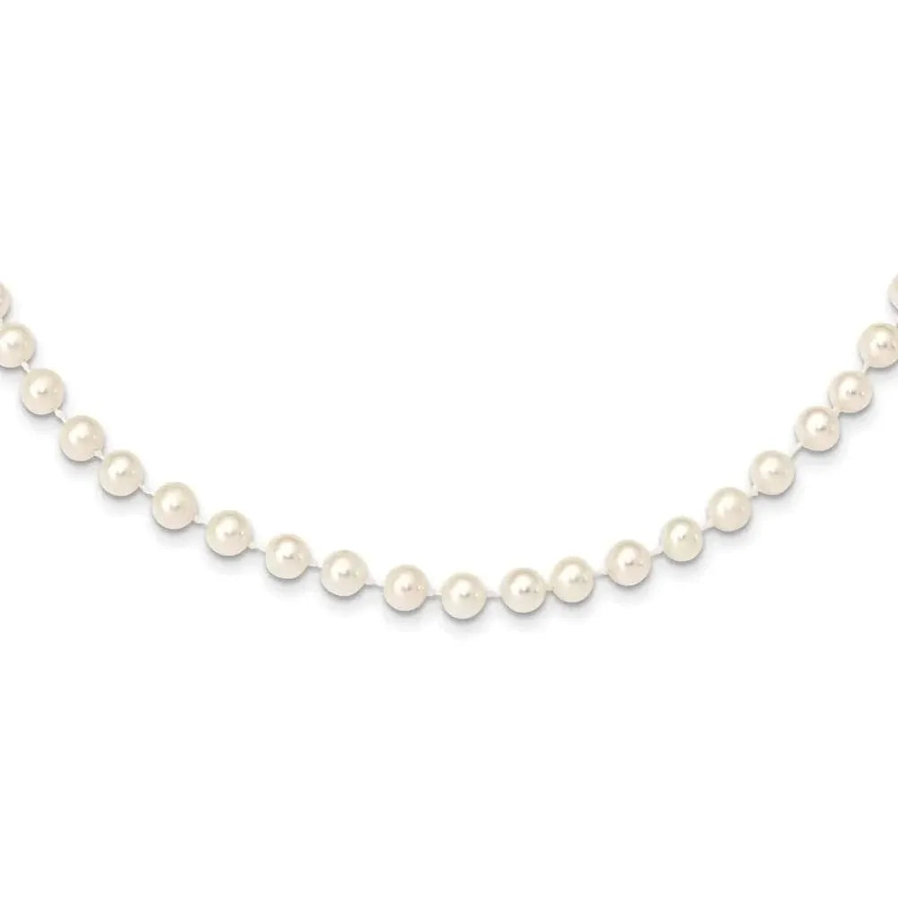 Perles 5.5 mm et or jaune 14K Mathieu Blanchard Joaillerie Collier ou bracelet Perles d&