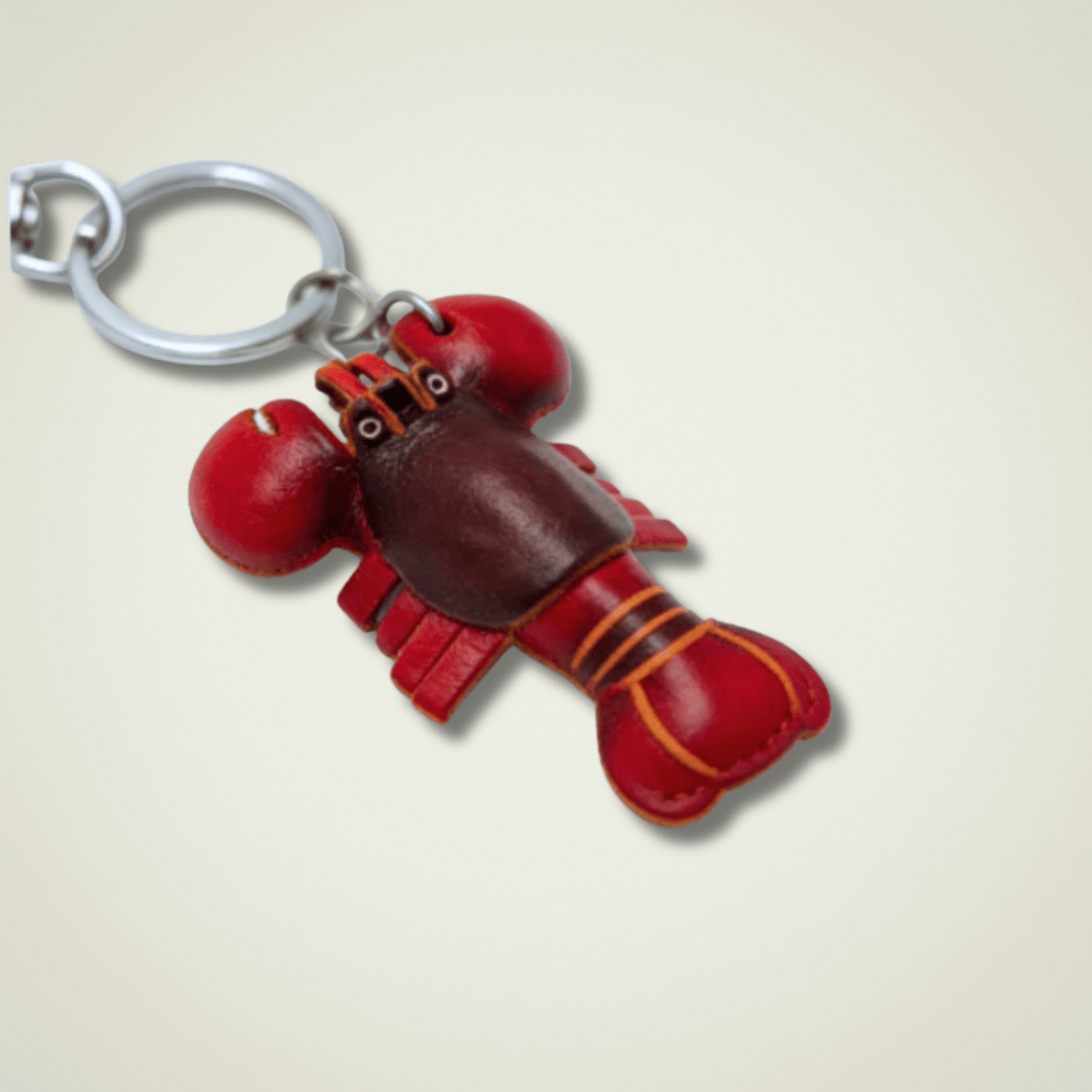 Porte clefs Homard Mathieu Blanchard ACCESSOIRES PPOM20154S Porte-clefs Homard en cuir | Mathieu Blanchard Mathieu Blanchard Joaillerie