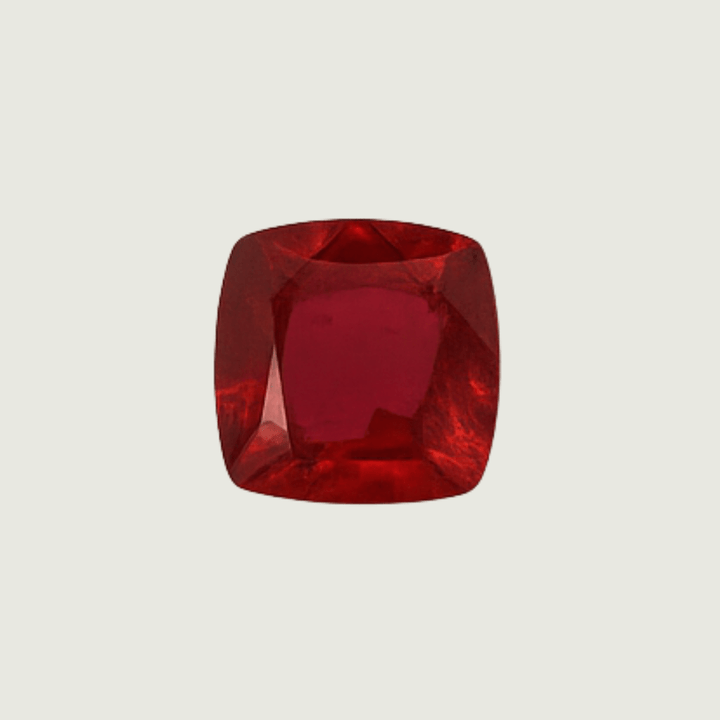 Rubis Naturel de Madagascar Taille coussin 7x7 mm Mathieu Blanchard PRUM14279S Rubis Naturel de Madagascar Taille coussin 7x7 mm Mathieu Blanchard Joaillerie