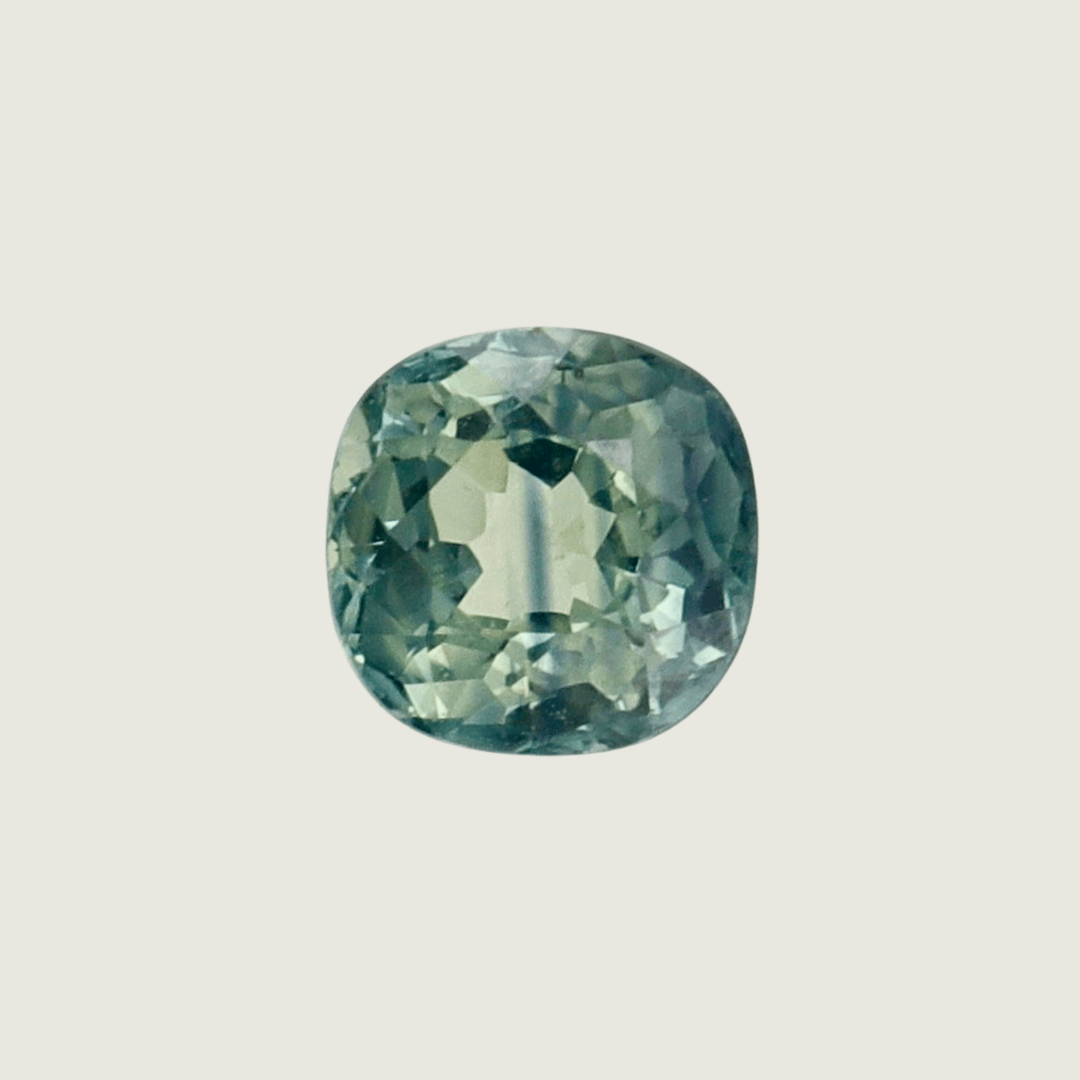 Mathieu Blanchard Saphir Naturel Dry Cottonwood Creek - Montana Taille Cushion 4.75 mm