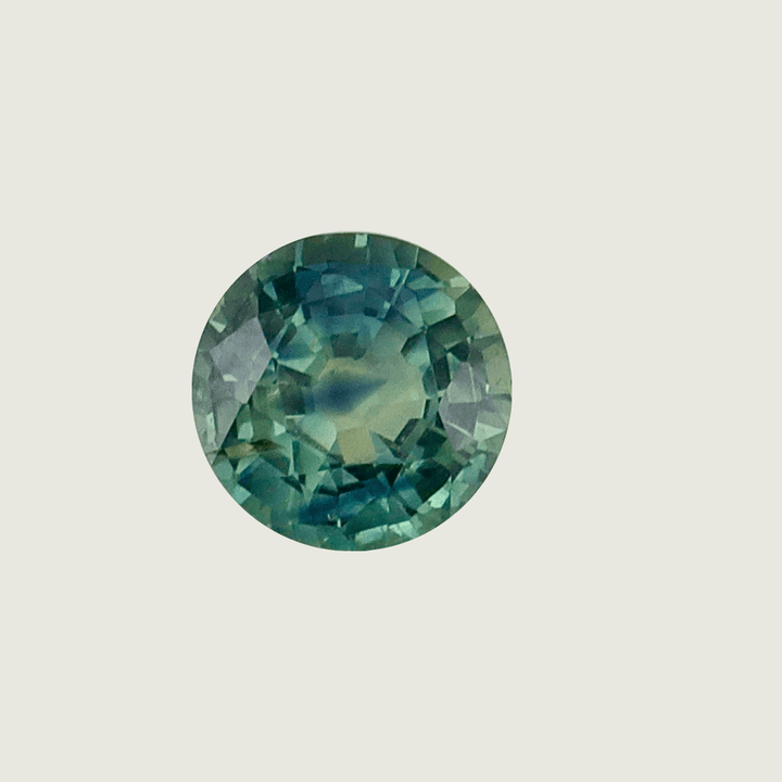 Mathieu Blanchard Saphir Naturel Taille brillant rond 6 mm