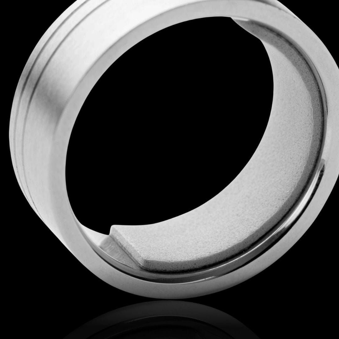 Réducteur De Bague Invisible - Ajusteur De Taille Pour Bagues Trop Grandes - 6 Tailles, Facile à Poser - 6