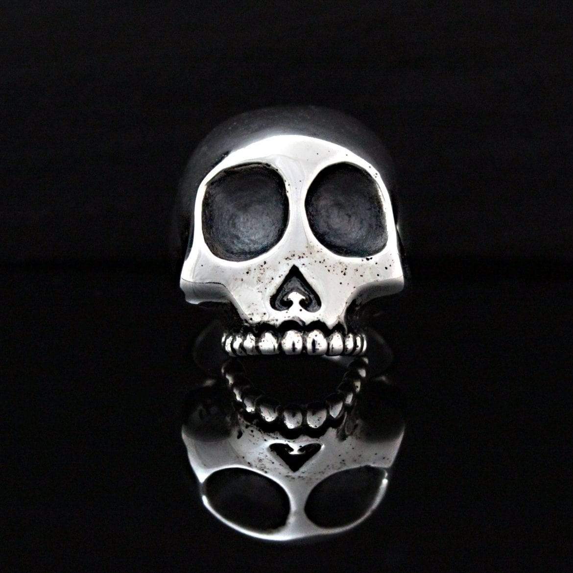 Bague discount skull argent