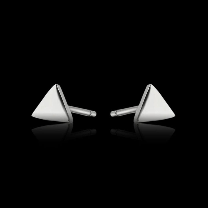 Mathieu Blanchard Boucles d'oreilles Boucles d'oreilles Triangles en acier