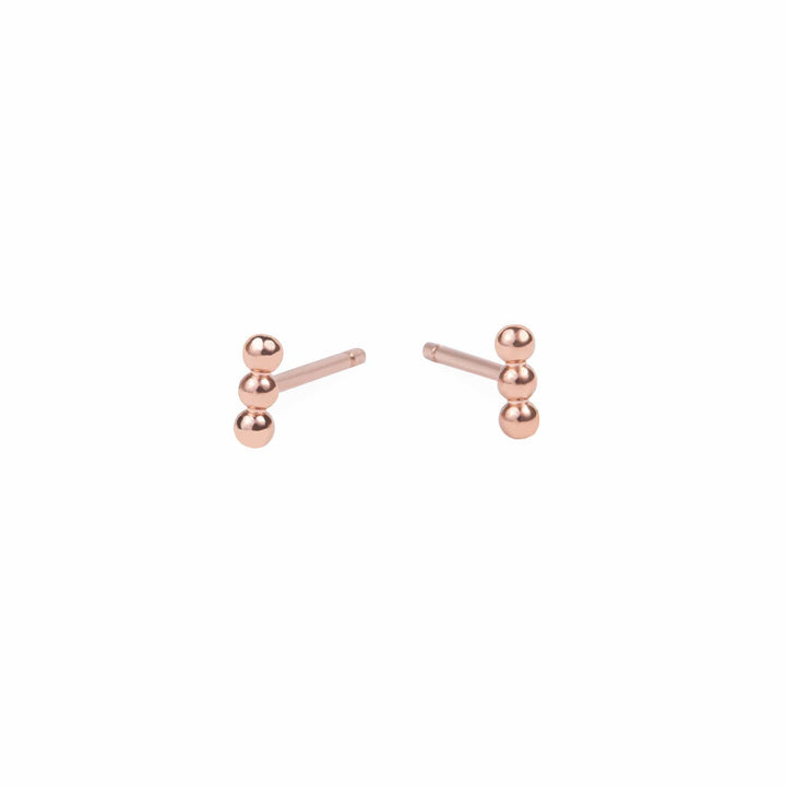 Mia Bijoux Earrings Rosé Boucles d'oreilles Billes en acier