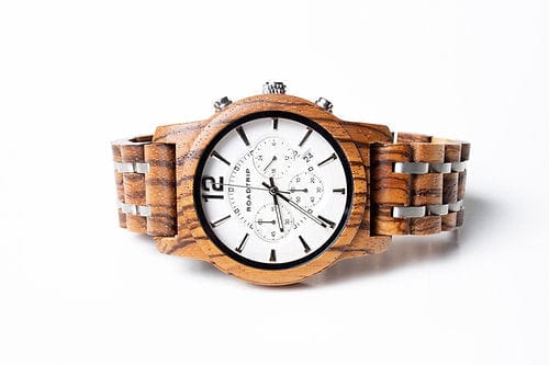 Roadtripmadewood Bracelets de montres Montre en bois Conifère
