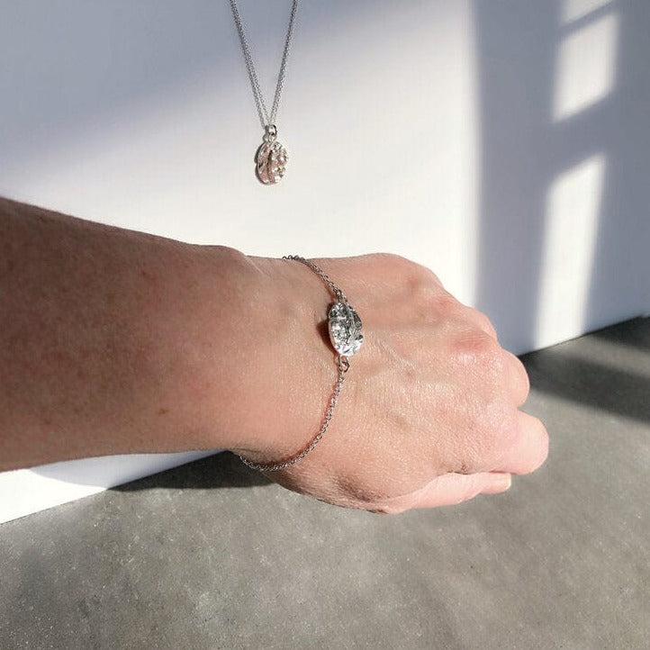 Sonia Bandulet Artiste Joaillier Bracelets Bracelet Mémoire Mini en argent sterling