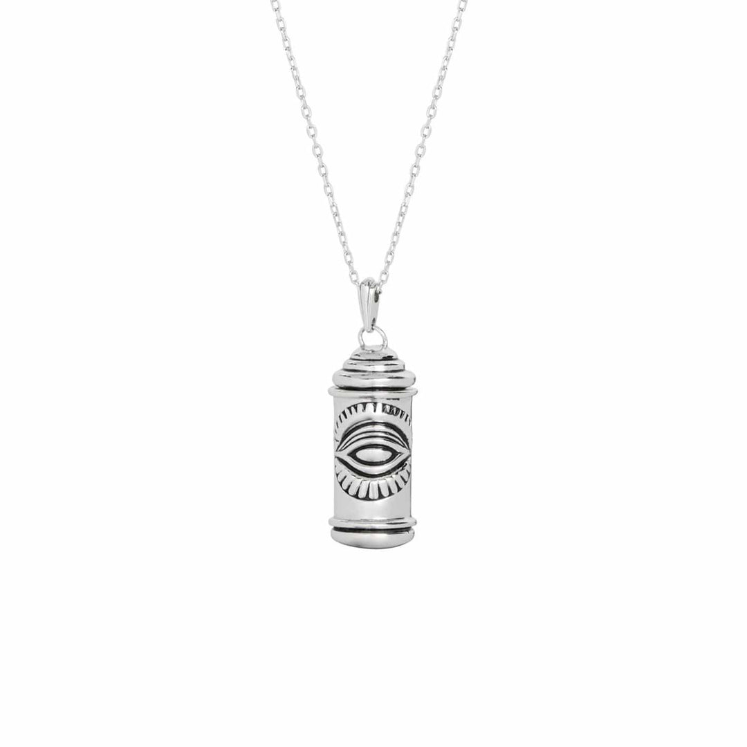 Collier boitier Protection en argent sterling
